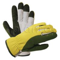 Handschuhe "planto Flex" mit Leder, Gr. M